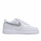 Nike Air Force 1 Low White Silver AH0287 012 AF1 Unisex Running Shoes 