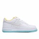 Nike Air Force 1 Low White Yellow Blue Running Shoes CZ8132 100 Unisex AF1 