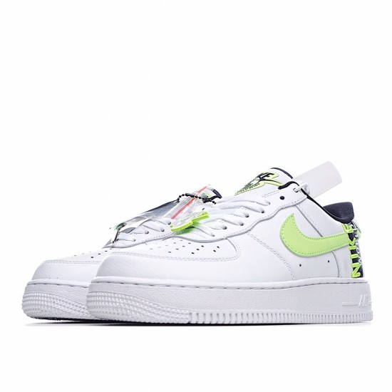 Nike Air Force 1 Low Worldwide White Barely Volt CN8536-100 Unisex Running Shoes