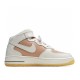 Nike Air Force 1 Mid Beige Brown 773255-906 Unisex Casual Shoes