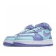 Nike Air Force 1 Mid Blue Ltblue White CV3039-107 Unisex Casual Shoes