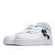 Nike Air Force 1 Mid White Black 315123-111 Unisex DIY Casual Shoes