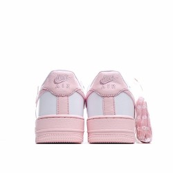 Nike Air Force 1 Pink Foam White Pink Running Shoes CV7663 100 Womens 