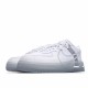 Nike Air Force 1 React QS Whtie Gray Running Shoes CQ8879 100 AF1 Mens 