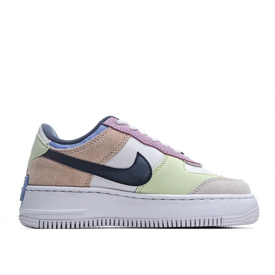 Nike Air Force 1 Shadow Photon Dust Crimson Tint CU8591-001 Womens Casual Shoes