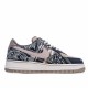 Nike Air Force 1 x Travis Scott TS Blue Brown AA1117 508 Unisex Casual Shoes