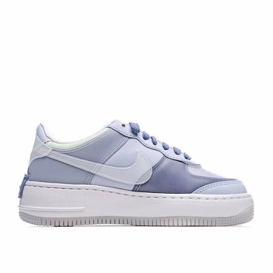 Nike WMNS Air Force 1 Shadow Blue Green Running Shoes CK6561 001 AF1 Womens 