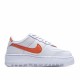 Nike WMNS Air Force 1 Shadow Orange White Running Shoes Cl0919 103 Womens 