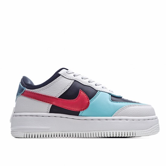 Nike WMNS Air Force 1 Shadow White Black Red DA4291 100 AF1 Womens Running Shoes 