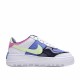 Nike WMNS Air Force 1 Shadow Womens CJ1641 100 Blue Yellow White Running Shoes 