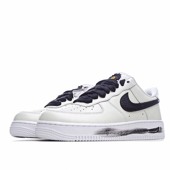 Peaceminusone x Nike Air Force 1 Para-noise Running Shoes DD3223 100 White Black AF1 Unisex 