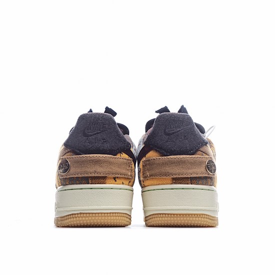 Travis Scott x Nike Air Force 1 Low Unisex CN2405 900 AF1 Blue Brown Running Shoes 