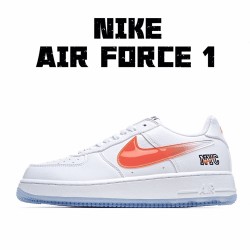 Kith x Nike Air Force 1 Low NYC White Orange AF1 Unisex CZ7928-001-100 