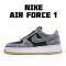 Nike Air Force 1 07 Low Black Gray Running Shoes AQ8741 901 Unisex Snakers 