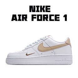 Nike Air Force 1 07 Low White Brown CZ0270-101 Unisex Casual Shoes