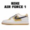 Nike Air Force 1 07 Low Yellow Black Beige AQ4134-604 Unisex Casual Shoes