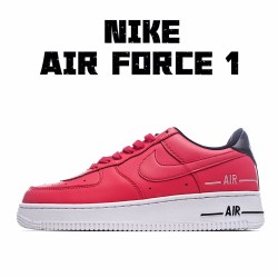 Nike Air Force 1 07 LV8 Red White Running Shoes CJ4092 600 Unisex AF1 