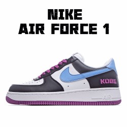 Nike Air Force 1 07 Purple Blue Black AQ8741 608 AF1 Unisex Running Shoes 