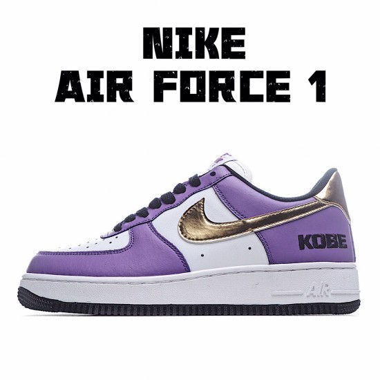 Nike Air Force 1 07 Purple White Running Shoes AQ8741 609 AF1 Unisex 