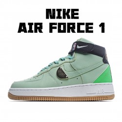 Nike Air Force 1 High NBA Green Black CT2306-300 Unisex Casual Shoes