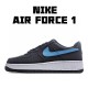 Nike Air Force 1 Low 3D Black Blue CT2816-001 Unisex Casual Shoes