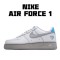 Nike Air Force 1 Low 3M Grey White CK5433-200 Mens Casual Shoes