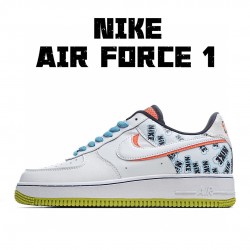 Nike Air Force 1 Low Back To School 2020 CZ8139-100 Unisex Casual Shoes