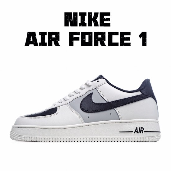 Nike Air Force 1 Low Beige Black Grey AH0287-211 Mens Casual Shoes