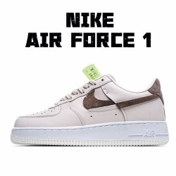 Nike Air Force 1 Low Beige Brown Running Shoes DC1425 100 AF1 Unisex 