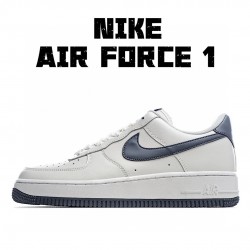 Nike Air Force 1 Low Beige Deep Blue DH2477-001 Unisex Casual Shoes