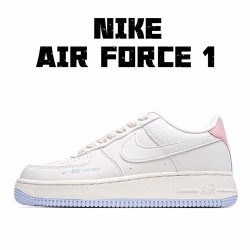 Nike Air Force 1 Low Beige Pink Running Shoes CQ4810 111 Womens 