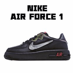 Nike Air Force 1 Low Black Silver CN9838 001 Unisex 