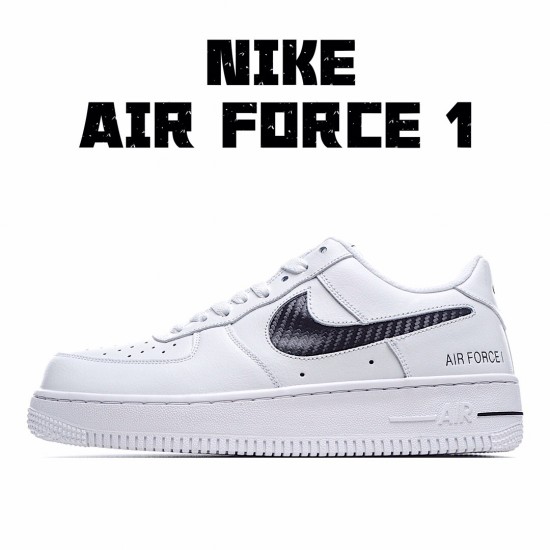 Nike Air Force 1 Low Black White Running Shoes CZ7377 100 Unisex AF1 