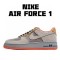 Nike Air Force 1 Low Brown Orange Yellow DD7209-105 Unisex Casual Shoes