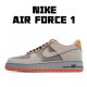 Nike Air Force 1 Low Brown Orange Yellow DD7209-105 Unisex Casual Shoes