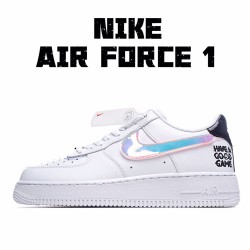 Nike Air Force 1 Low Good Game White Multi DC0710-191 Unisex Casual Shoes