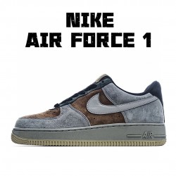 Nike Air Force 1 Low Grey Brown CQ5059-101 Unisex Casual Shoes