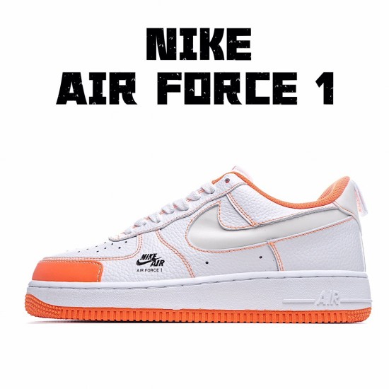 Nike Air Force 1 Low Orange White Gray Running Shoes CV3039 103 AF1 Unisex 