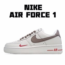 Nike Air Force 1 Low Premium White Brown 808788-996 Unisex Casual Shoes