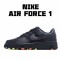 Nike Air Force 1 Low Unisex Running Shoes CJ1607 001 Black 