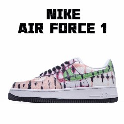 Nike Air Force 1 Low Unisex Running Shoes CW1267 101 Green White Brown 