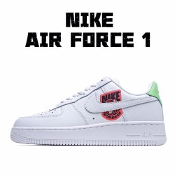Nike Air Force 1 Low Unisex CT1414 100 White Green Running Shoes 