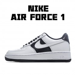 Nike Air Force 1 Low White Black AV1699-102 Unisex Casual Shoes