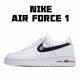 Nike Air Force 1 Low White Black Brown CI0057-100 Unisex Casual Shoes