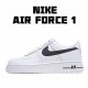 Nike Air Force 1 Low White Black CJ0952 100 AF1 Unisex Running Shoes 