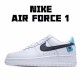 Nike Air Force 1 Low White Black CK7648 100 AF1 Unisex Running Shoes 