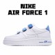 Nike Air Force 1 Low White Blue Running Shoes 898866 008 Unisex 