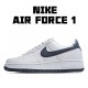 Nike Air Force 1 Low White Deep Blue CI0057-002 Unisex Casual Shoes