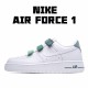 Nike Air Force 1 Low White Green Running Shoes 898866 006 AF1 Unisex 