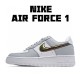 Nike Air Force 1 Low White Grey Gold DC9029-100 Mens Casual Shoes